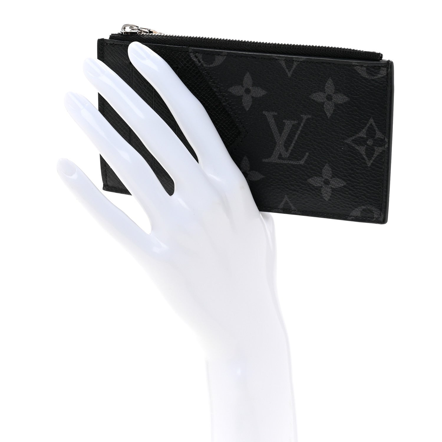 Monogram Eclipse Taiga Coin  Holder