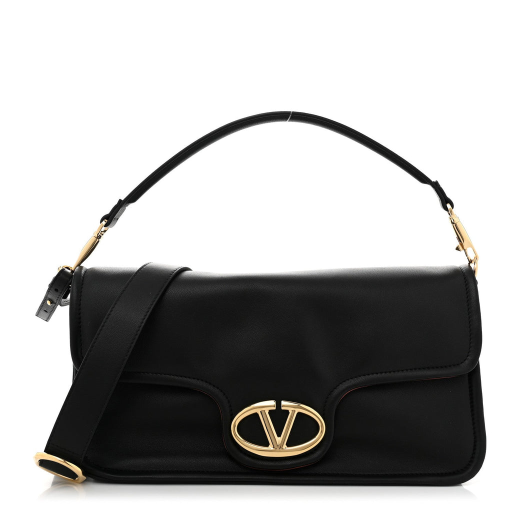 Nappa VLogo 1960 Shoulder Bag Black