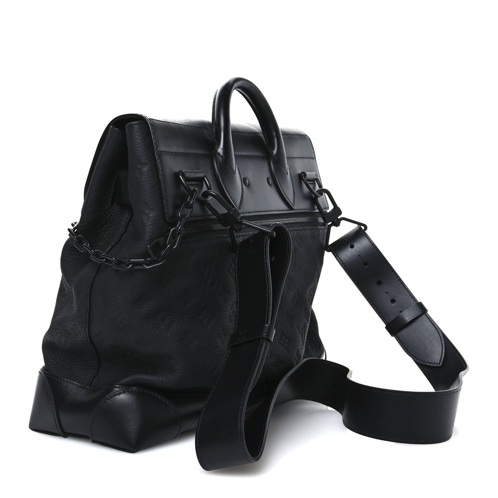 Taurillon Monogram Steamer PM Black