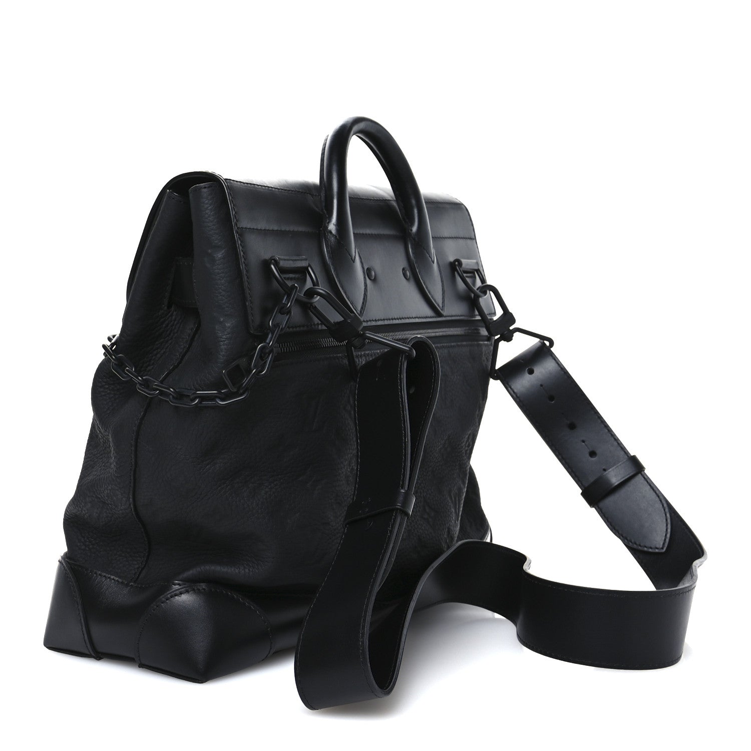 Taurillon Monogram Steamer PM Black