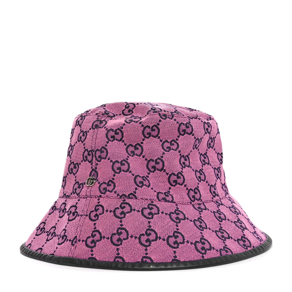 Monogram Multicolor New Sakai Calfskin Bob Malibu Bucket Hat L Parma Violet Blue