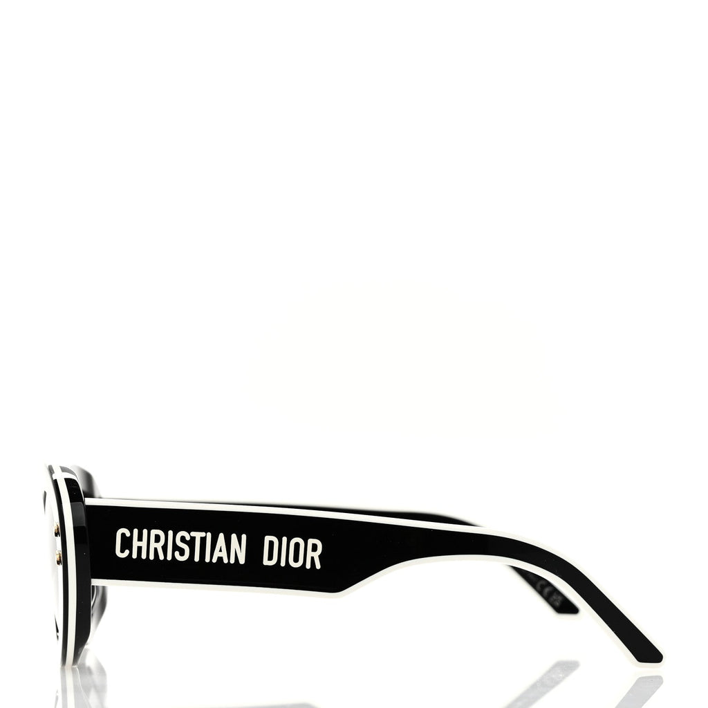 Acetate DiorPacific B1U Butterfly Sunglasses Black