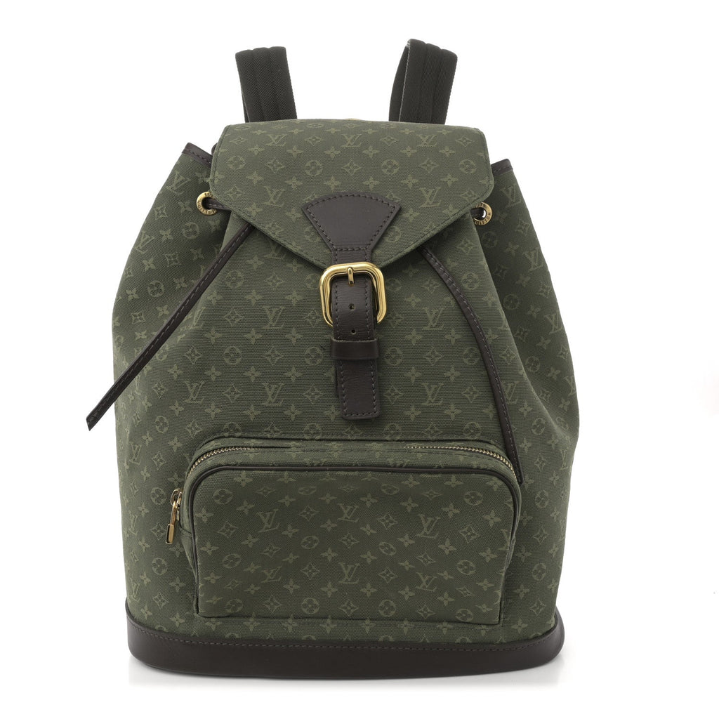 Mini Monogram Montsouris GM Backpack Kaki