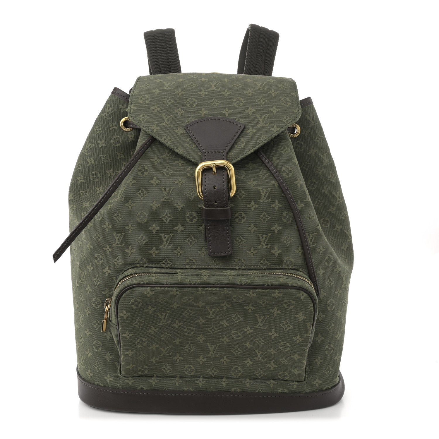 Mini Monogram Montsouris GM Backpack Kaki