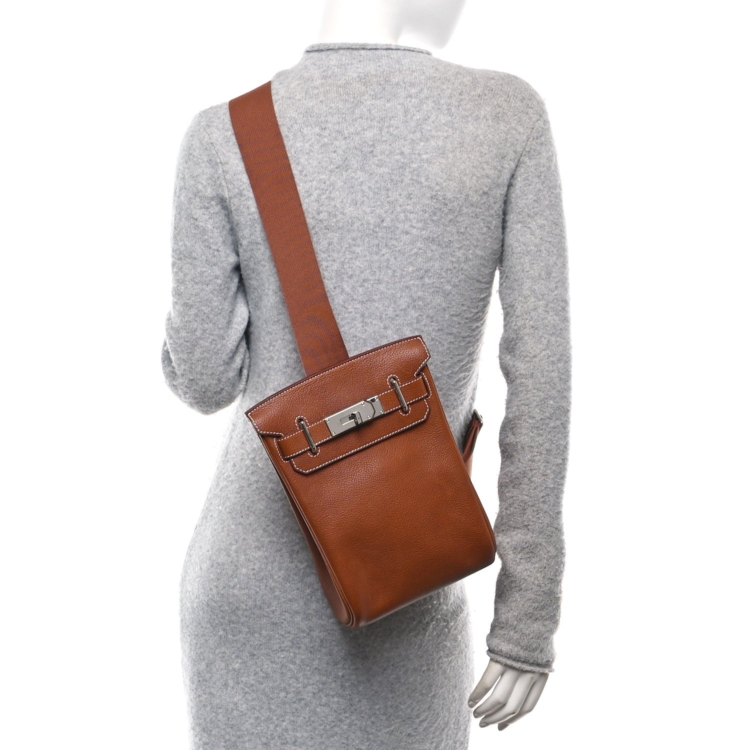 Natural Barenia Faubourg Hac A Dos PM Backpack Fauve