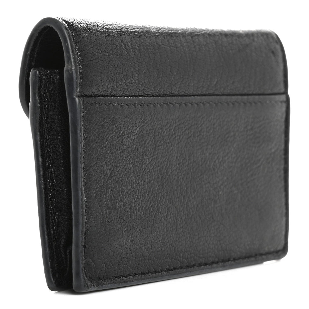 Goatskin Saddle  Holder Black