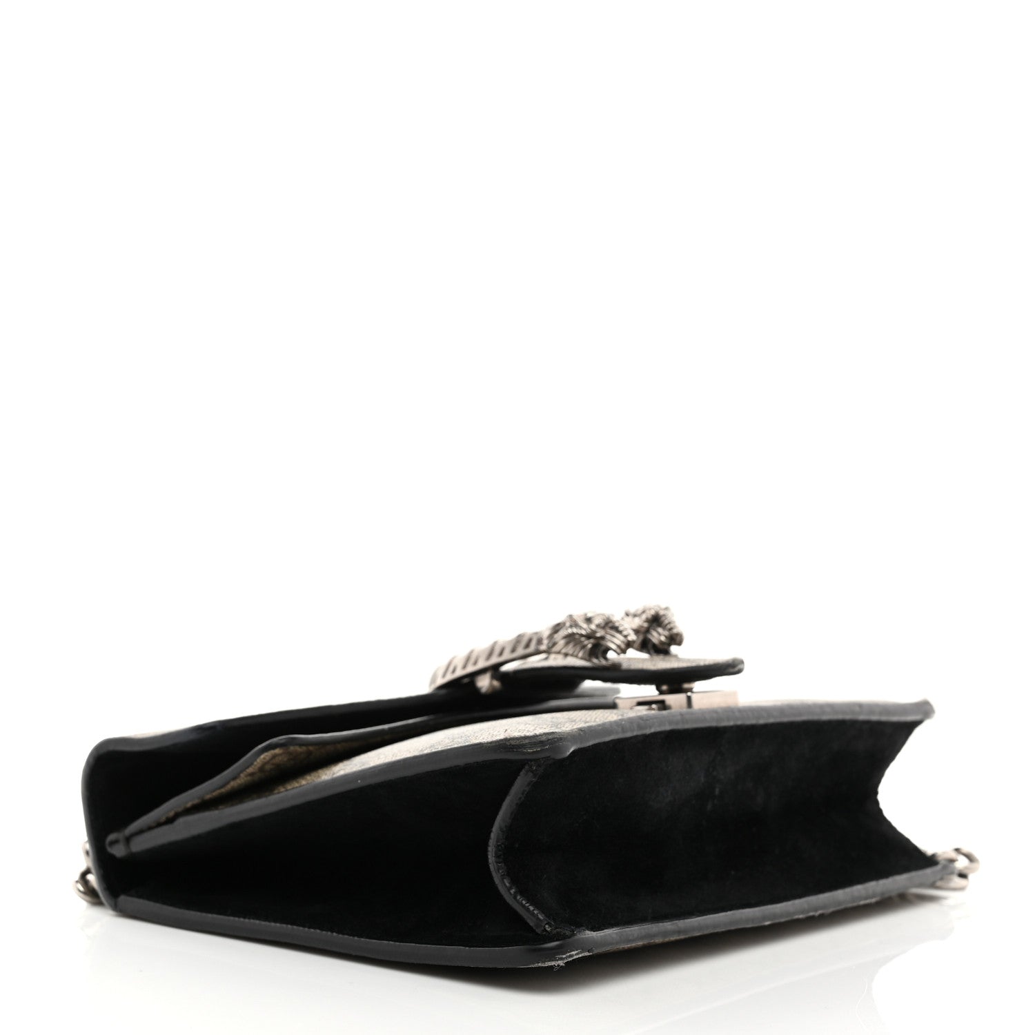 GG Supreme Monogram Mini Dionysus Shoulder Bag Black