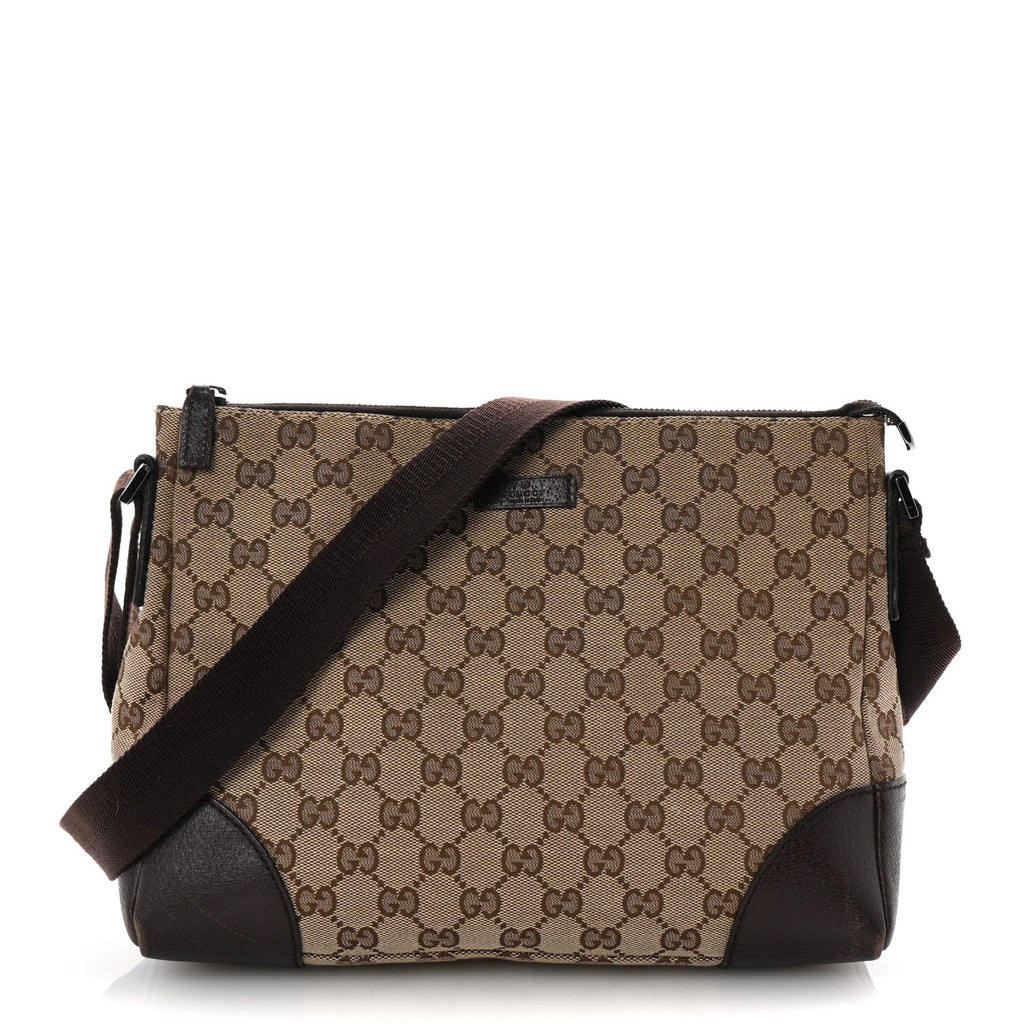 Monogram Joy Messenger Bag Dark Brown