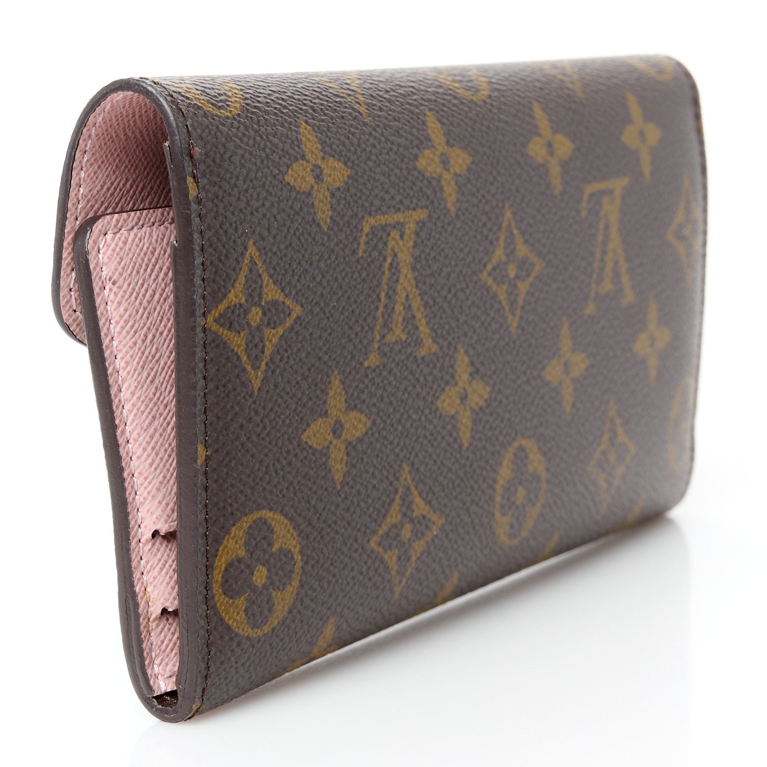 Monogram Josephine Wallet Rose Ballerine