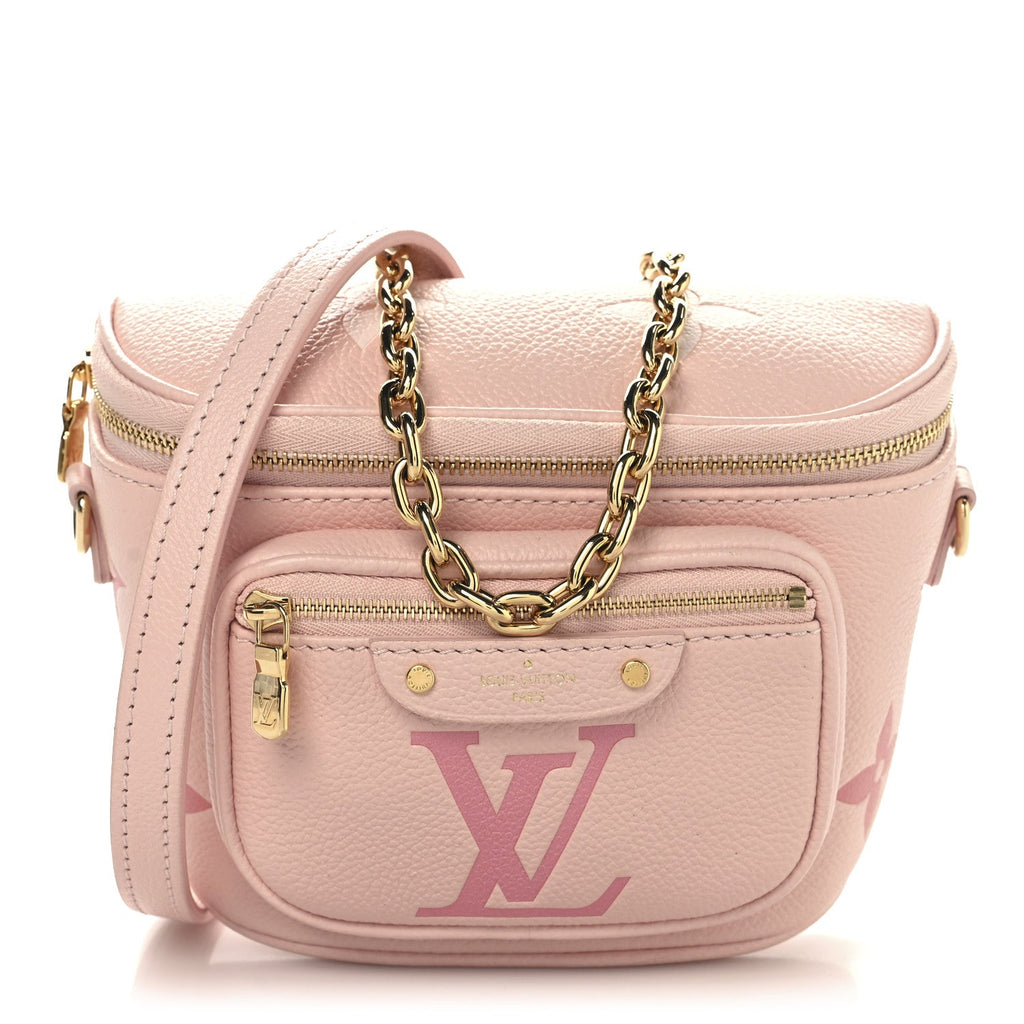 Empreinte Monogram Giant Mini Bumbag Gradient Pink