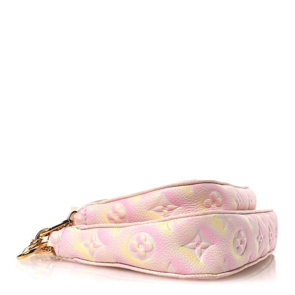 Empreinte Monogram Summer Stardust Multi Pochette Accessories Pink