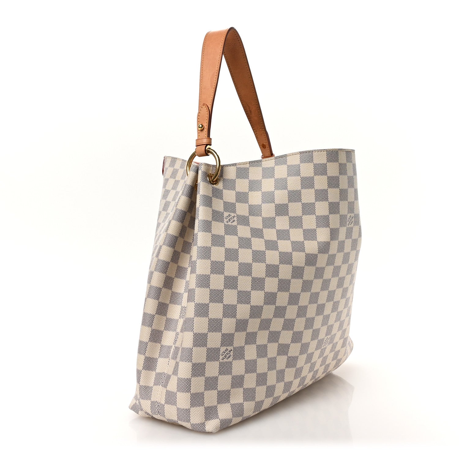 Damier Azur Graceful MM Rose Ballerine