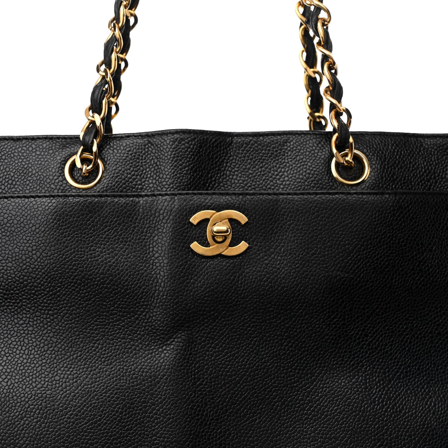 Caviar CC Shopper Tote Black