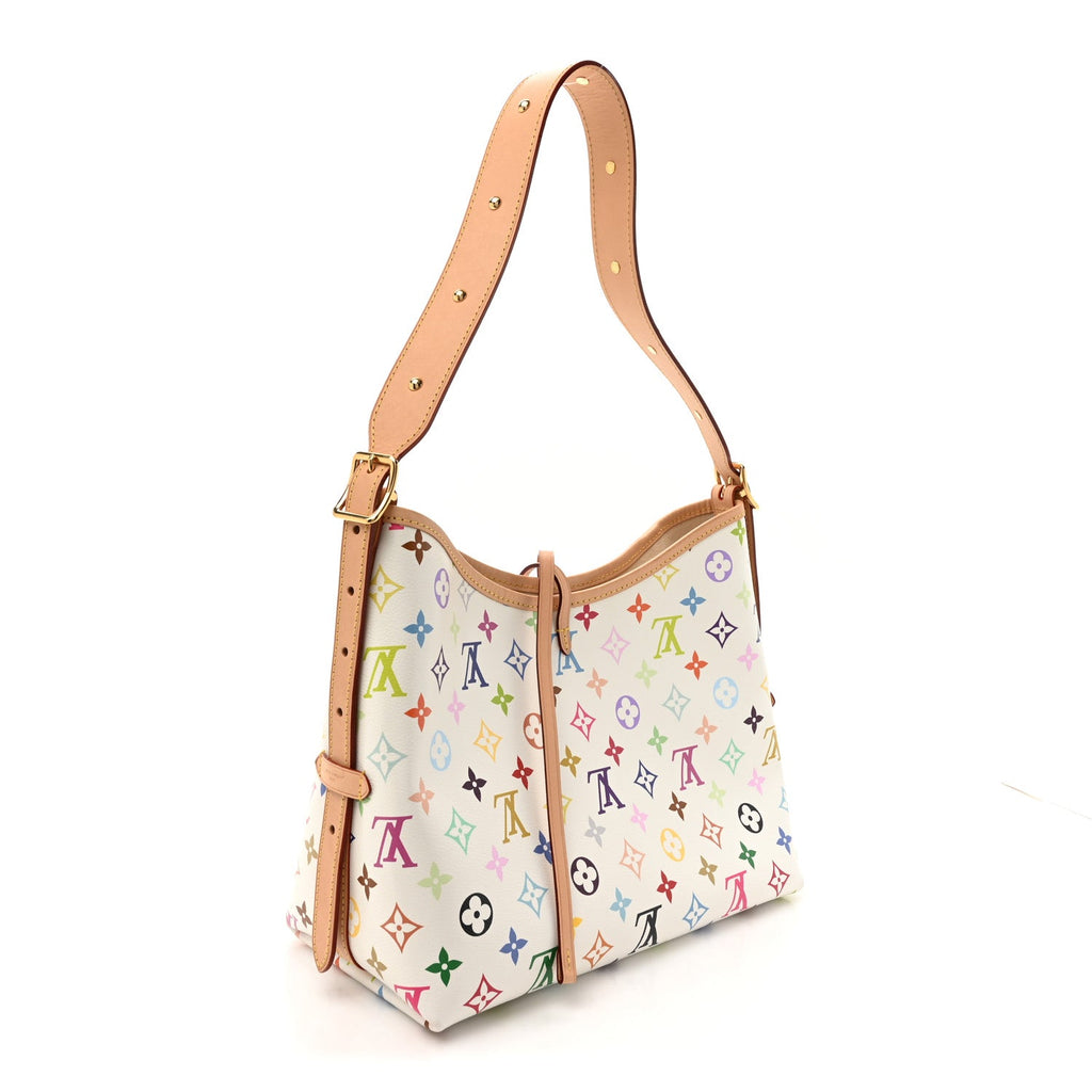 LV X TM Monogram Multicolor CarryAll PM White