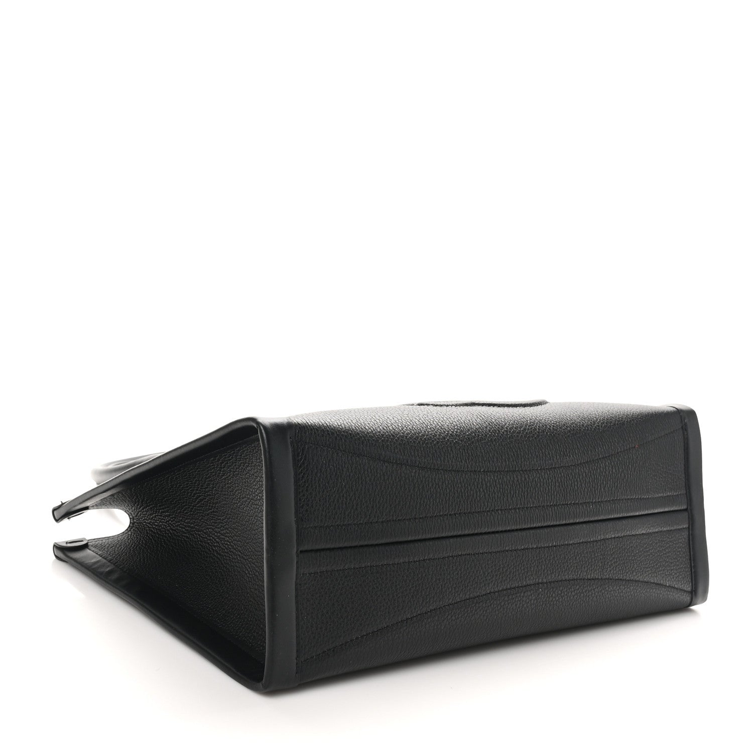 Calfskin Empire Small By My Side Tote Black