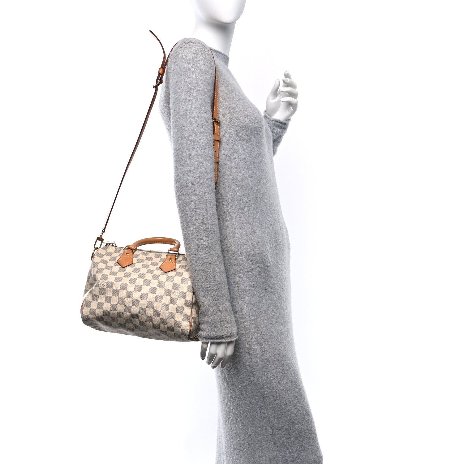 Damier Azur Speedy Bandouliere 25