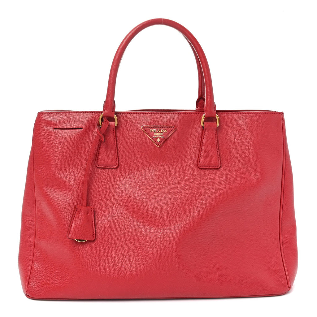 Saffiano Lux Large Tote Fuoco