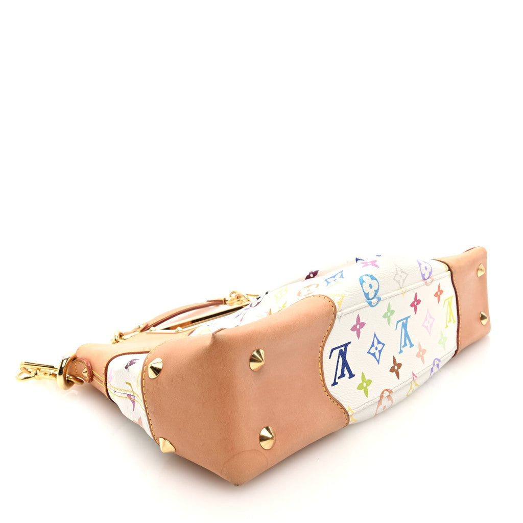 Monogram Multicolor Judy MM White