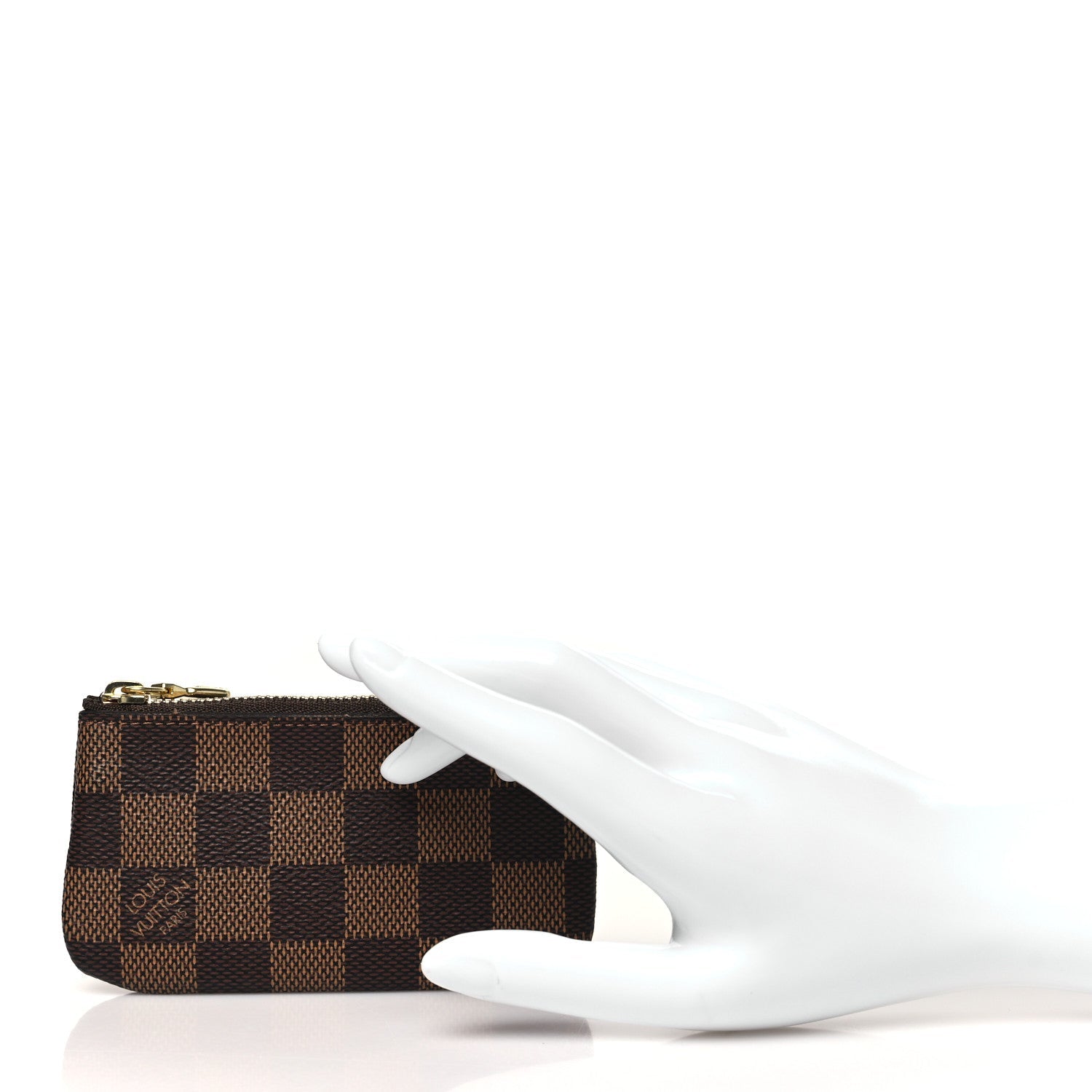 Damier Ebene Key Pouch