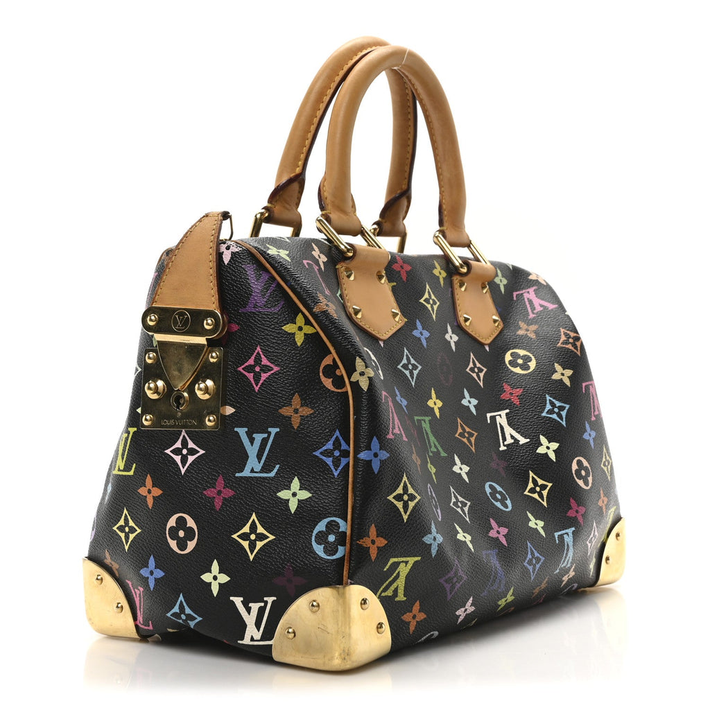 Monogram Multicolor Speedy 30 Black