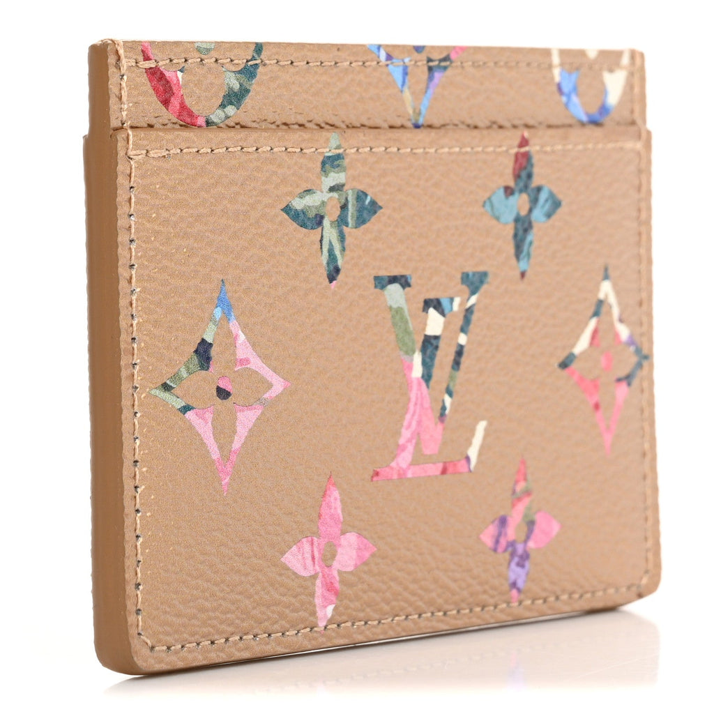 Metallic Monogram LV Garden  Holder Gold