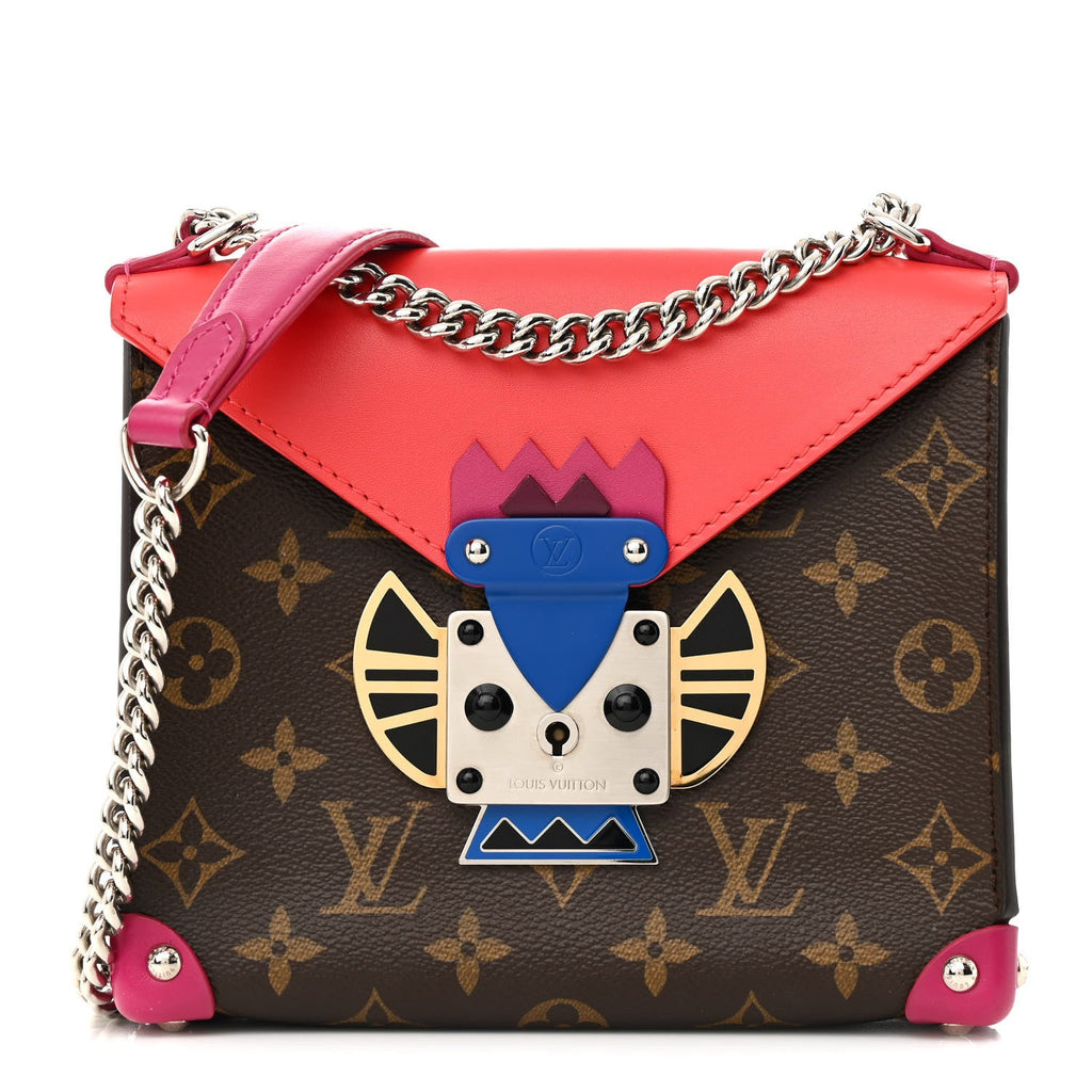 Monogram Pochette Mask PM Corail