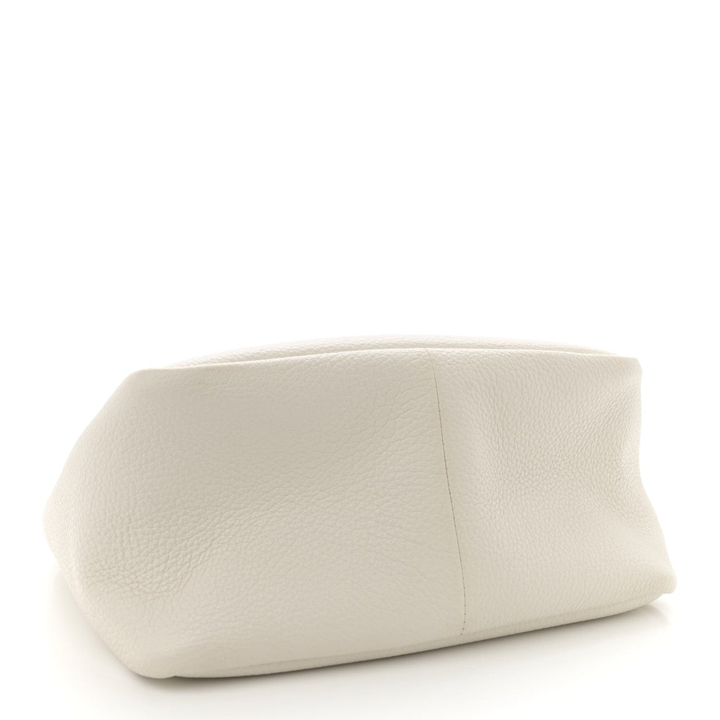 Vitello Daino Soft Mini Dynamique Tote Talco Black