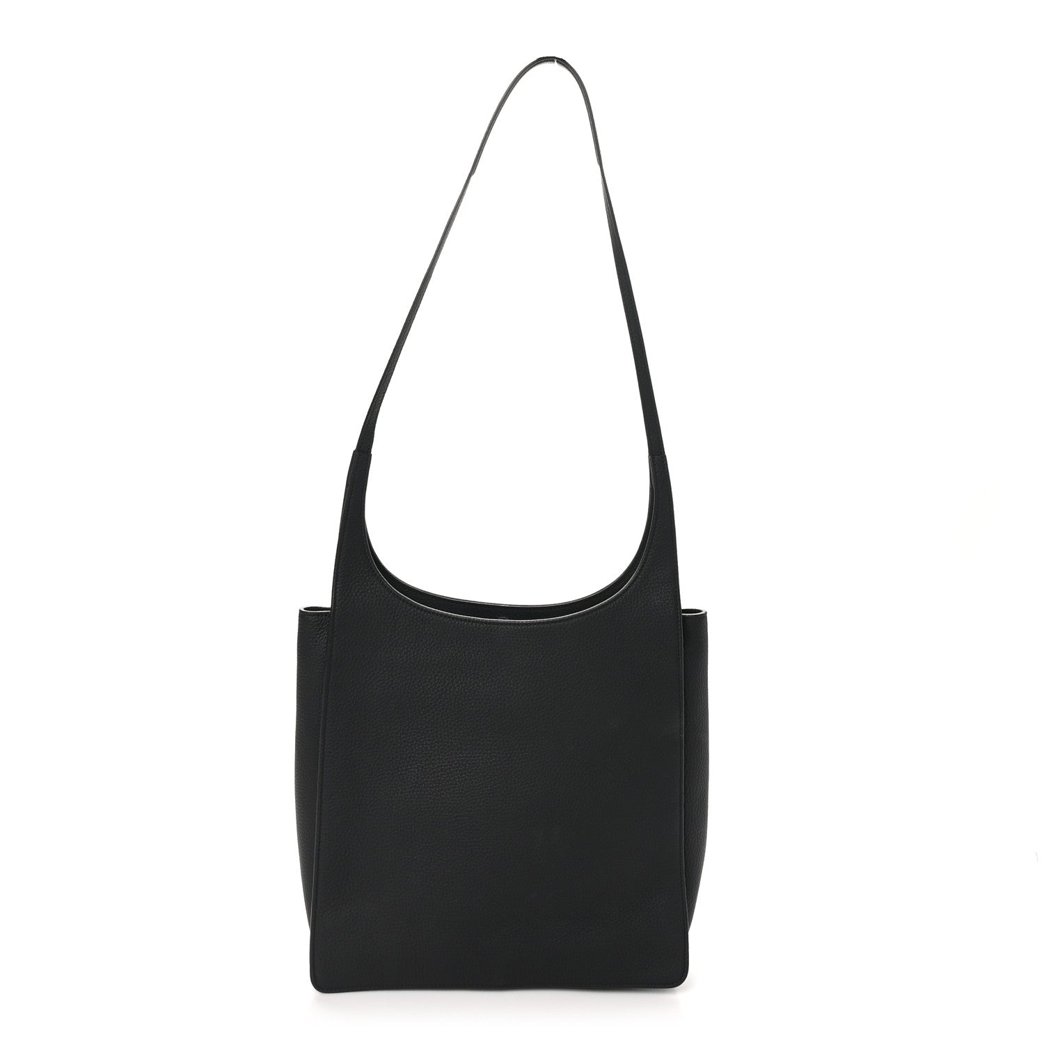 Grained Calfskin Jules Bag Black