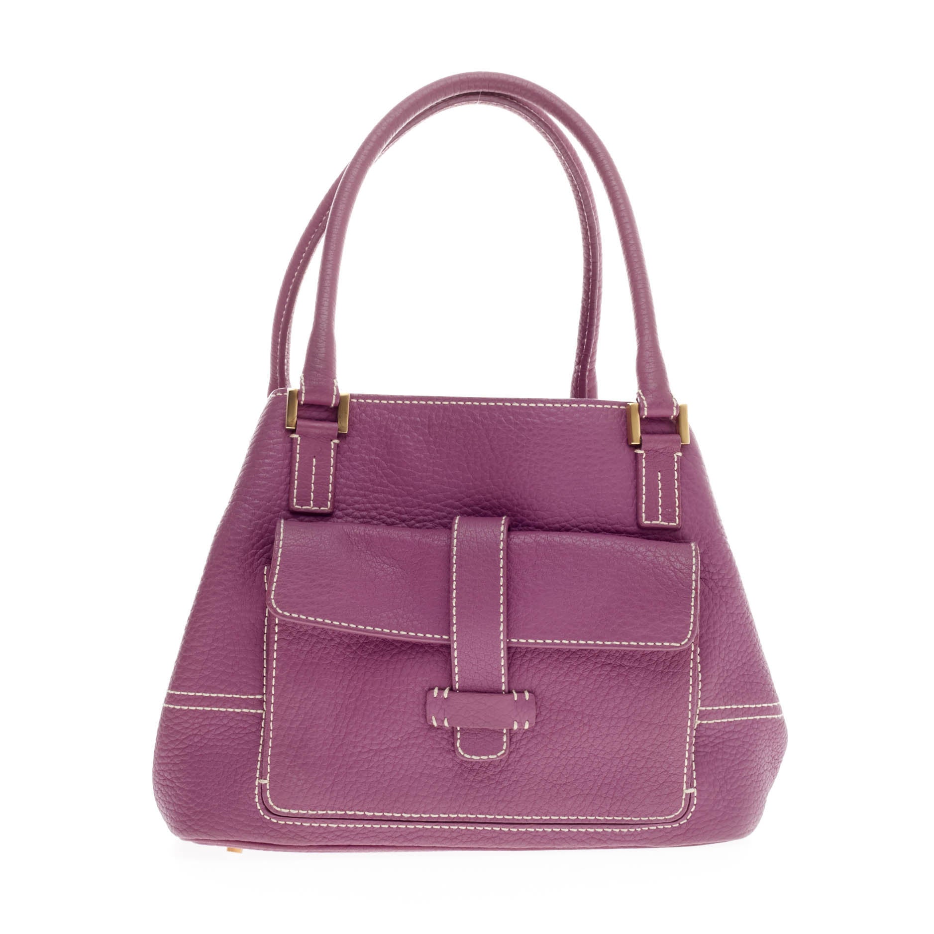 Globe Tote Leather Mini