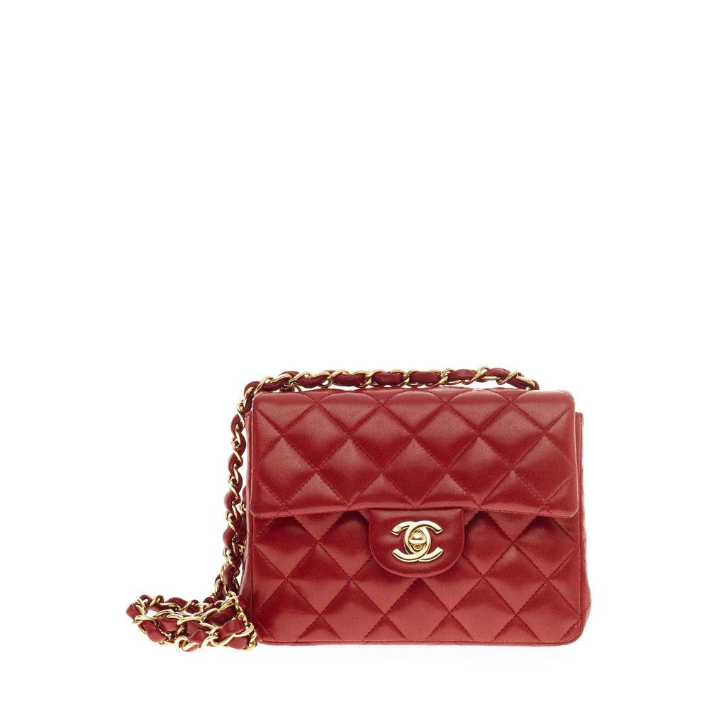 Classic Single Flap Bag Lambskin Mini