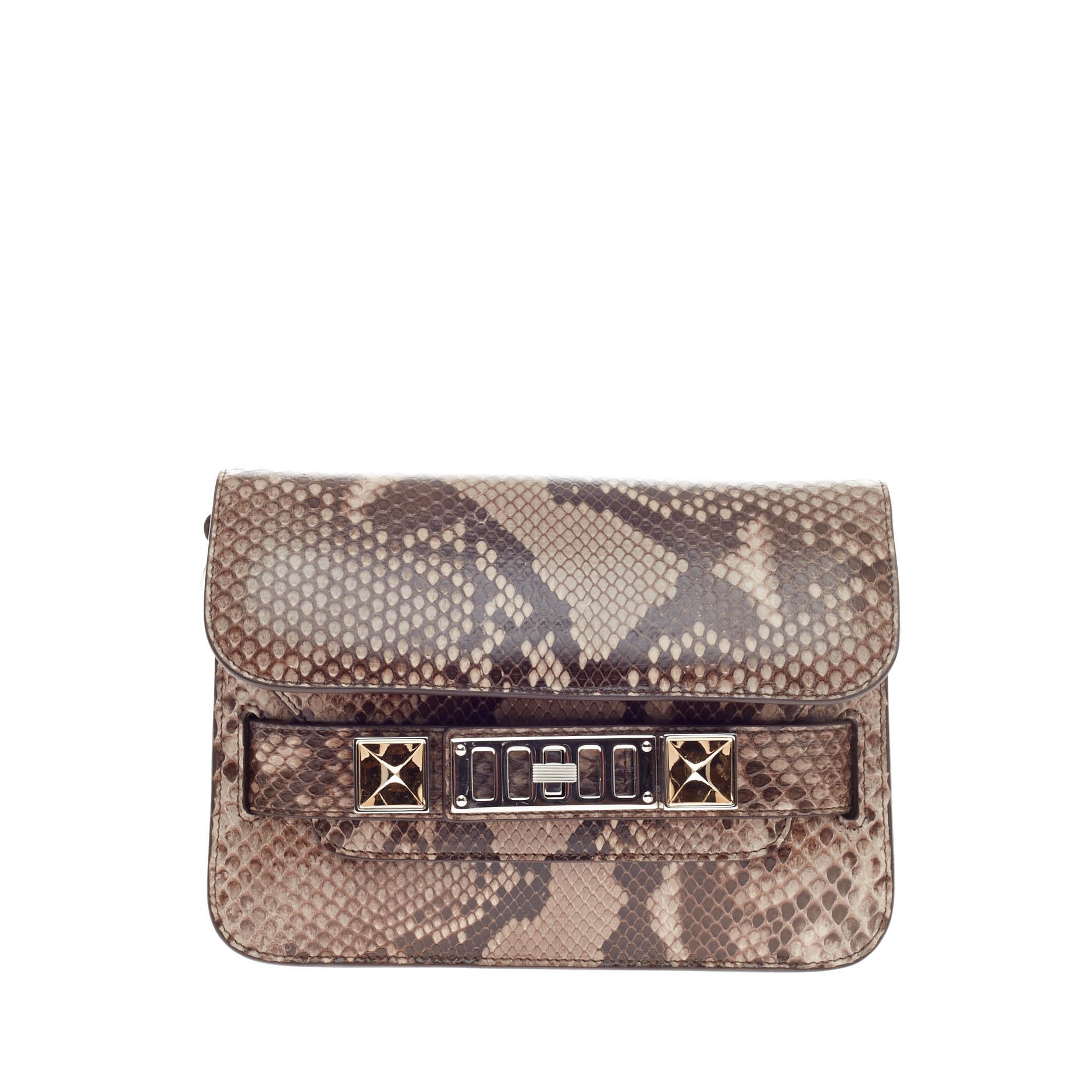 PS11 Crossbody Bag Python Mini