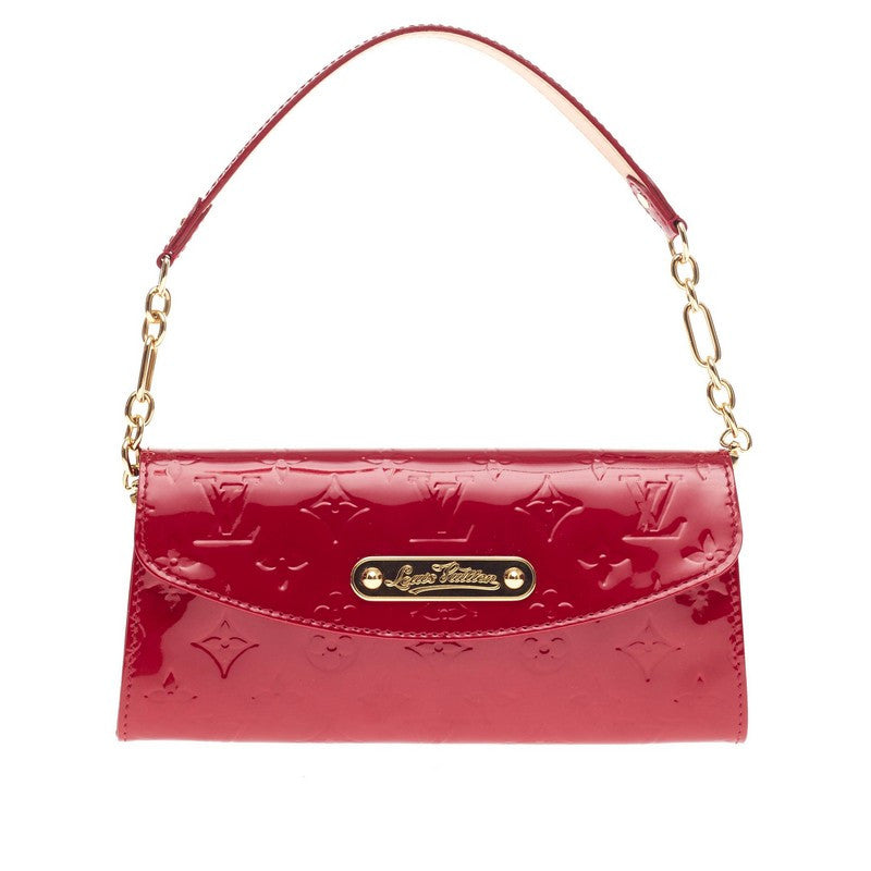 Sunset Boulevard Clutch Monogram Vernis