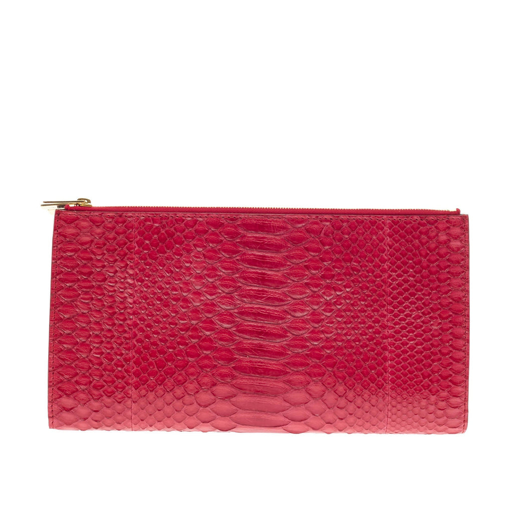 Triple Zip Clutch Python