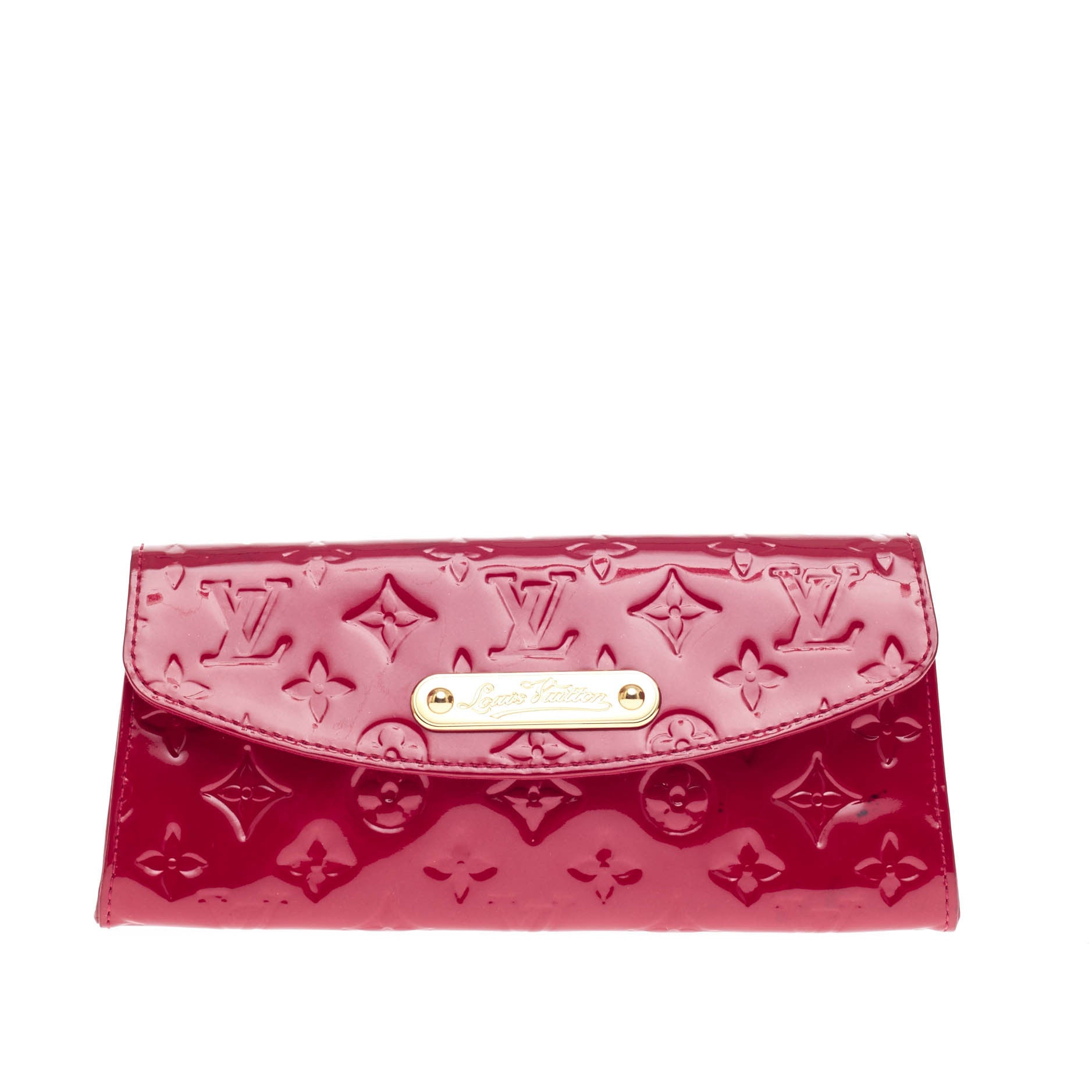 Sunset Boulevard Clutch Monogram Vernis