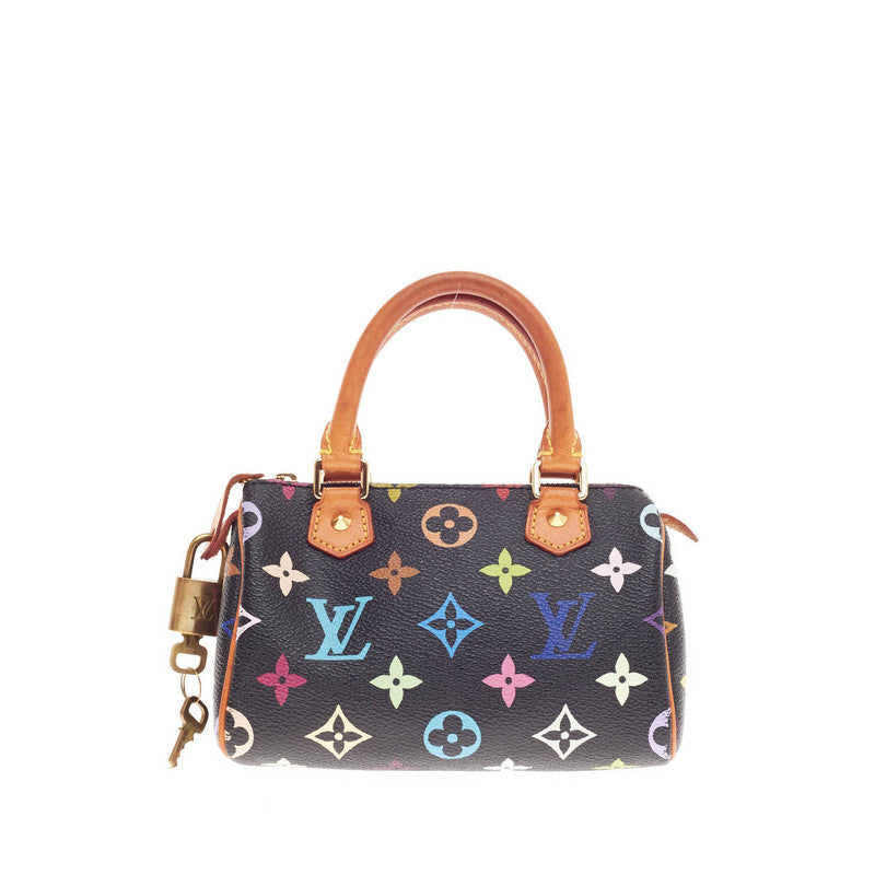 Speedy Mini HL Handbag Monogram Multicolore Canvas