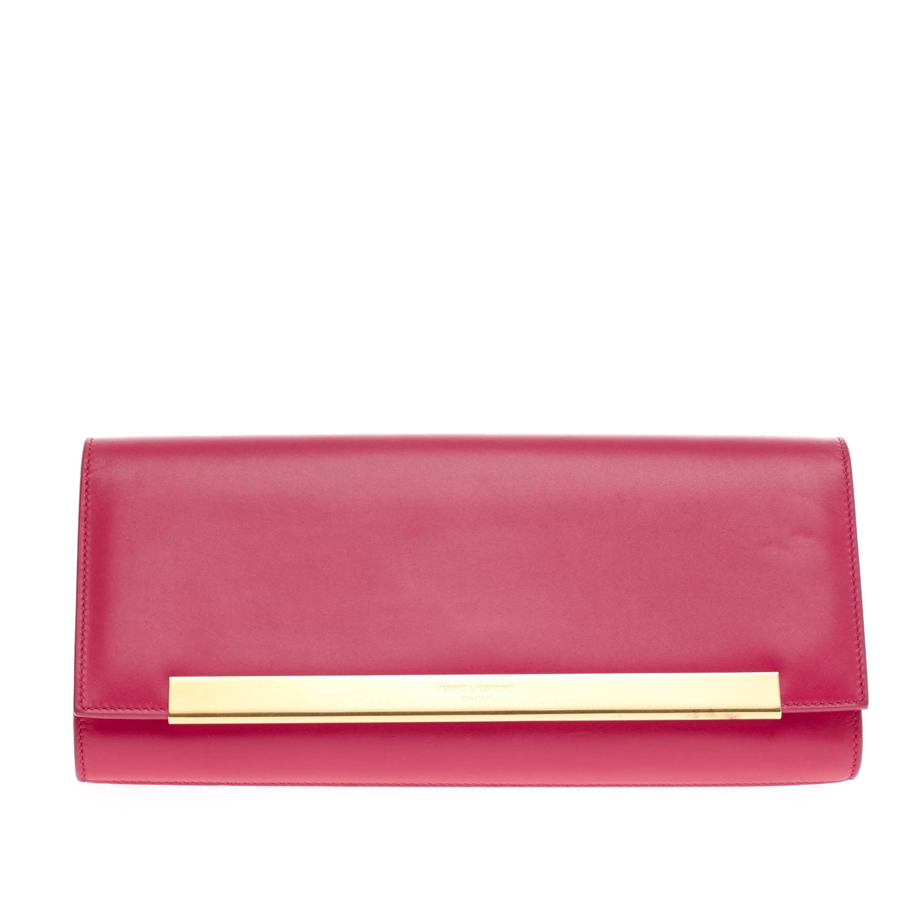 Lutetia Flap Clutch Leather