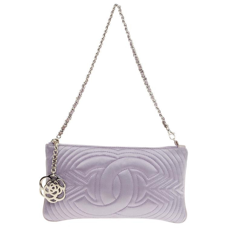 CC Chain Clutch Satin
