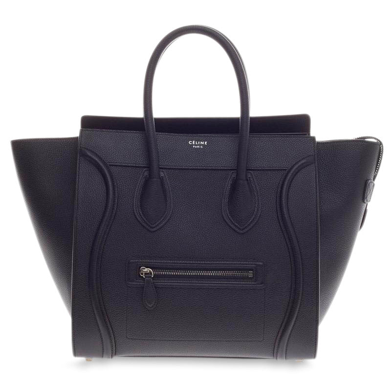 Luggage Handbag Grainy Leather Mini