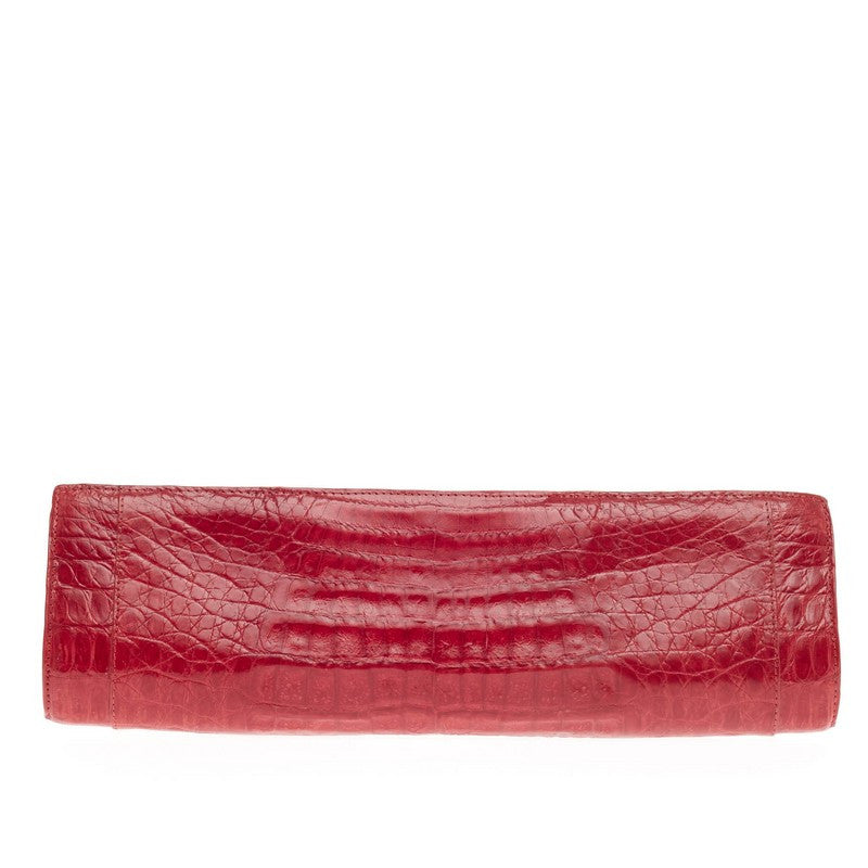 Clutch Crocodile Long