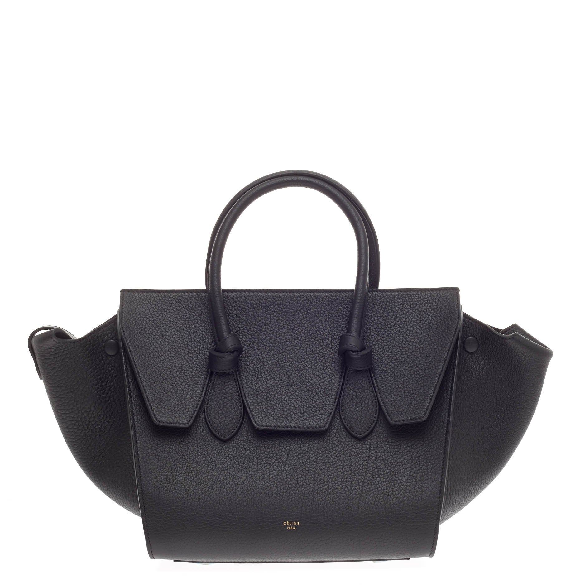 Tie Knot Tote Grainy Leather Mini