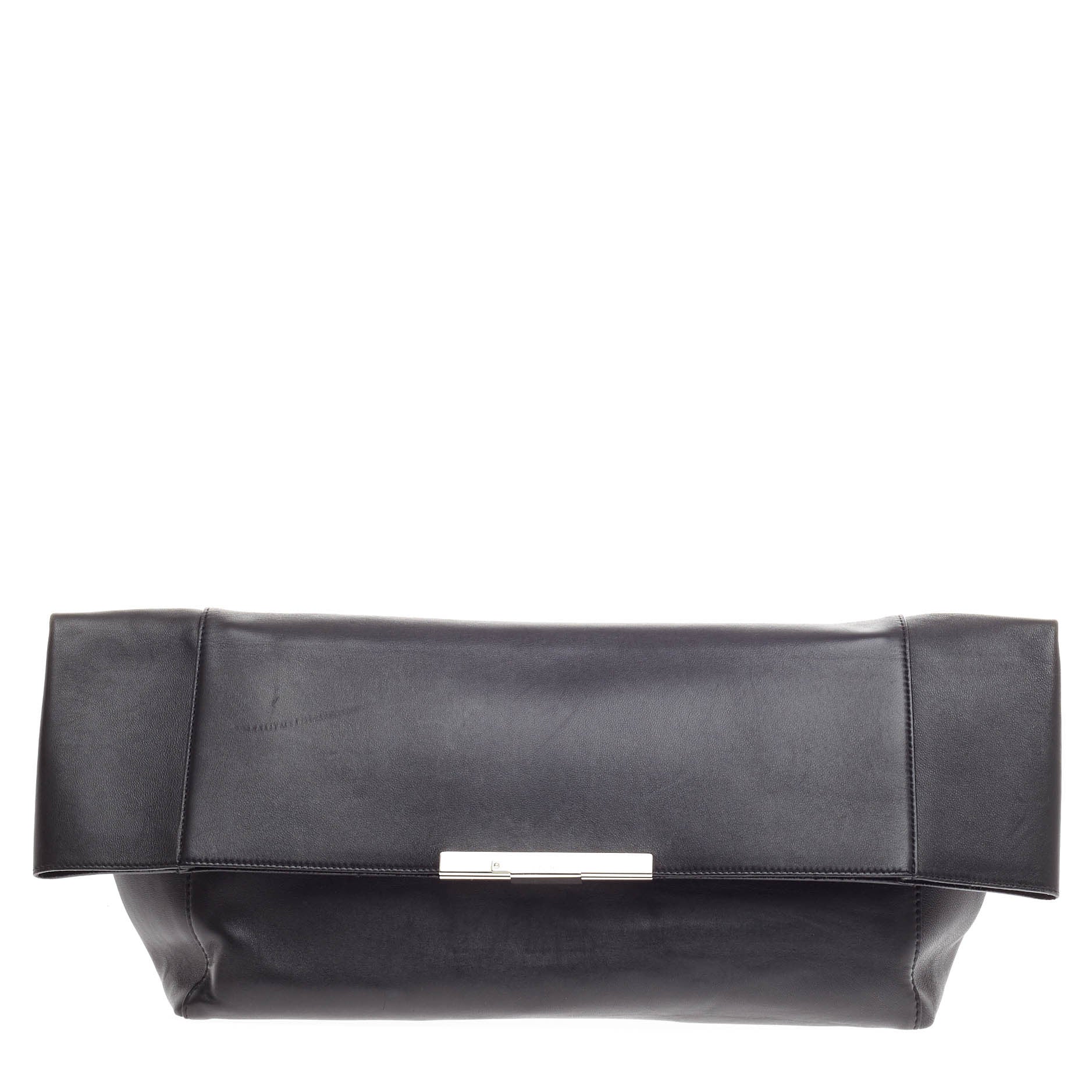 Folded Clutch Leather Large