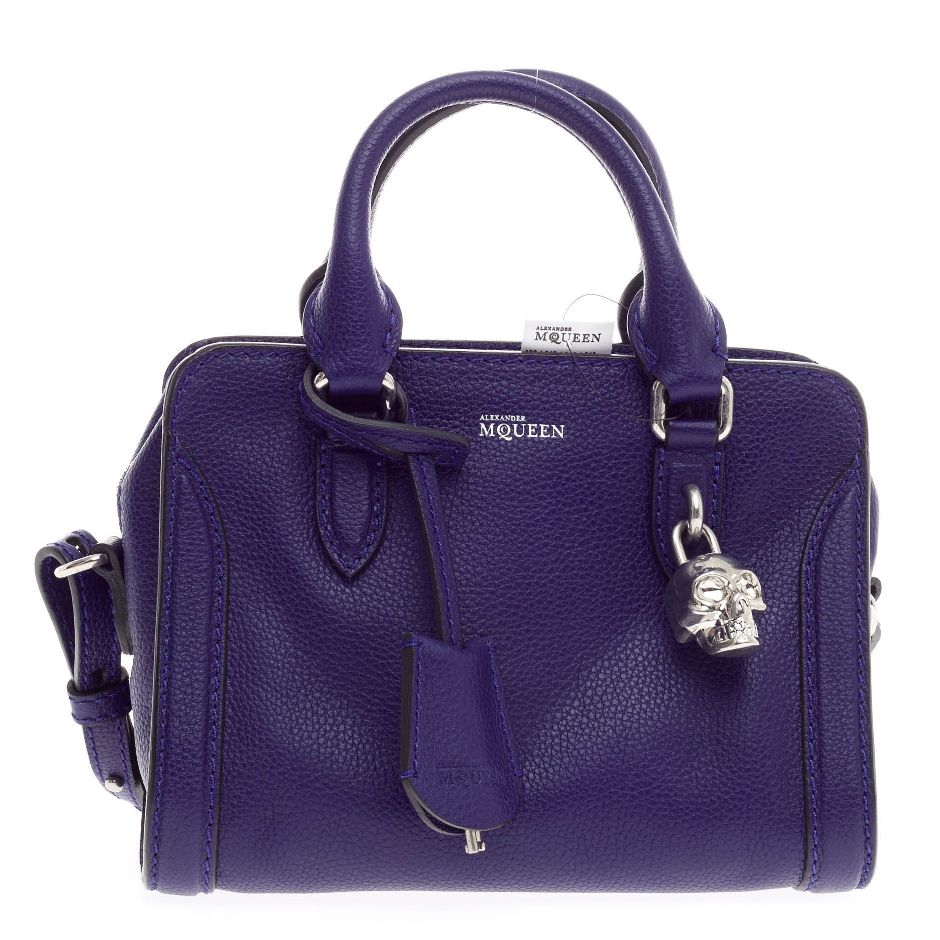 Padlock Zip Around Tote Leather Mini