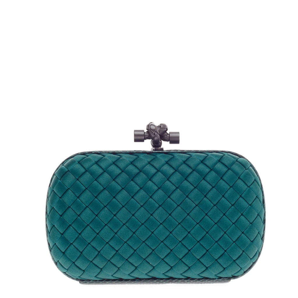 Box Knot Clutch Satin Small