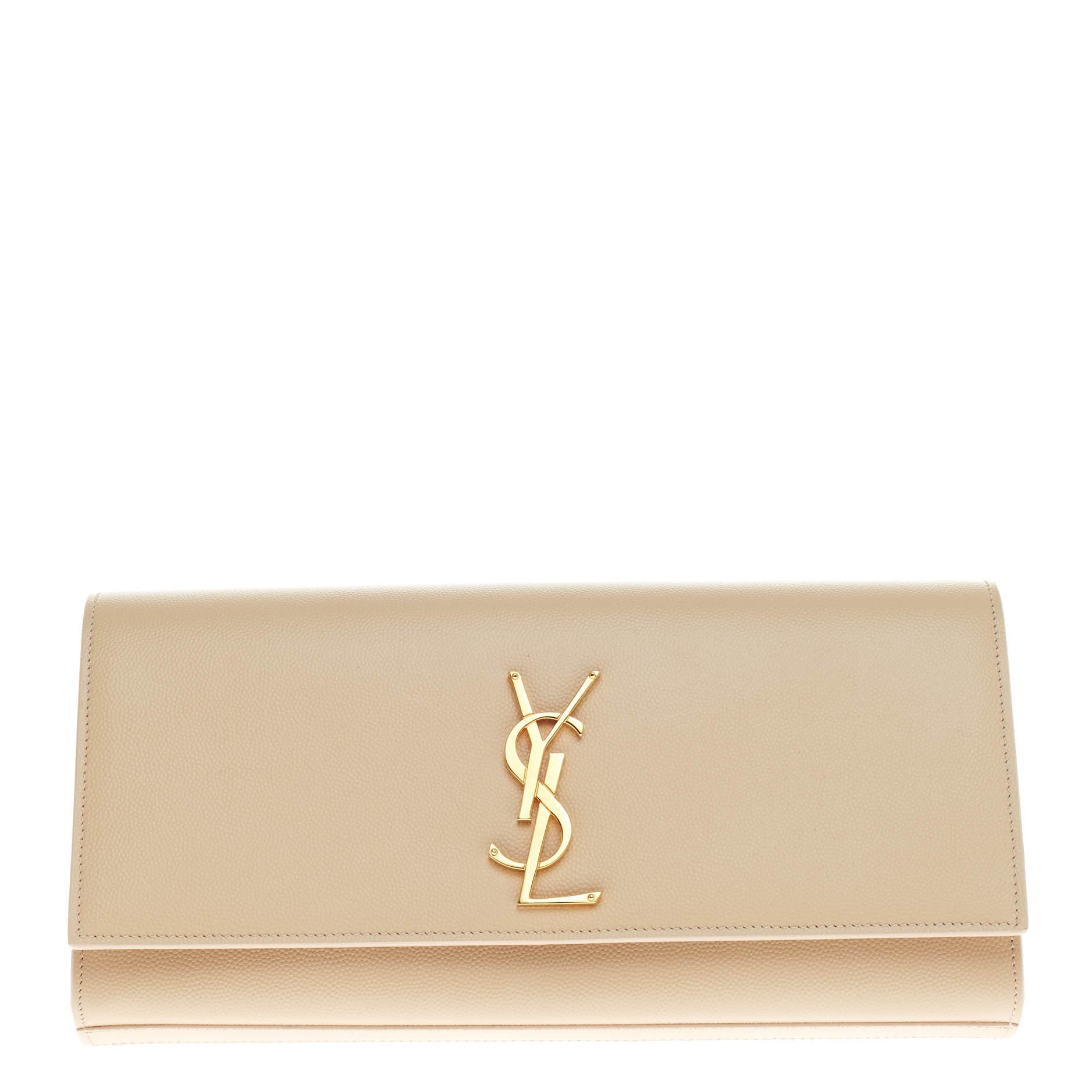Classic Monogram Clutch Leather