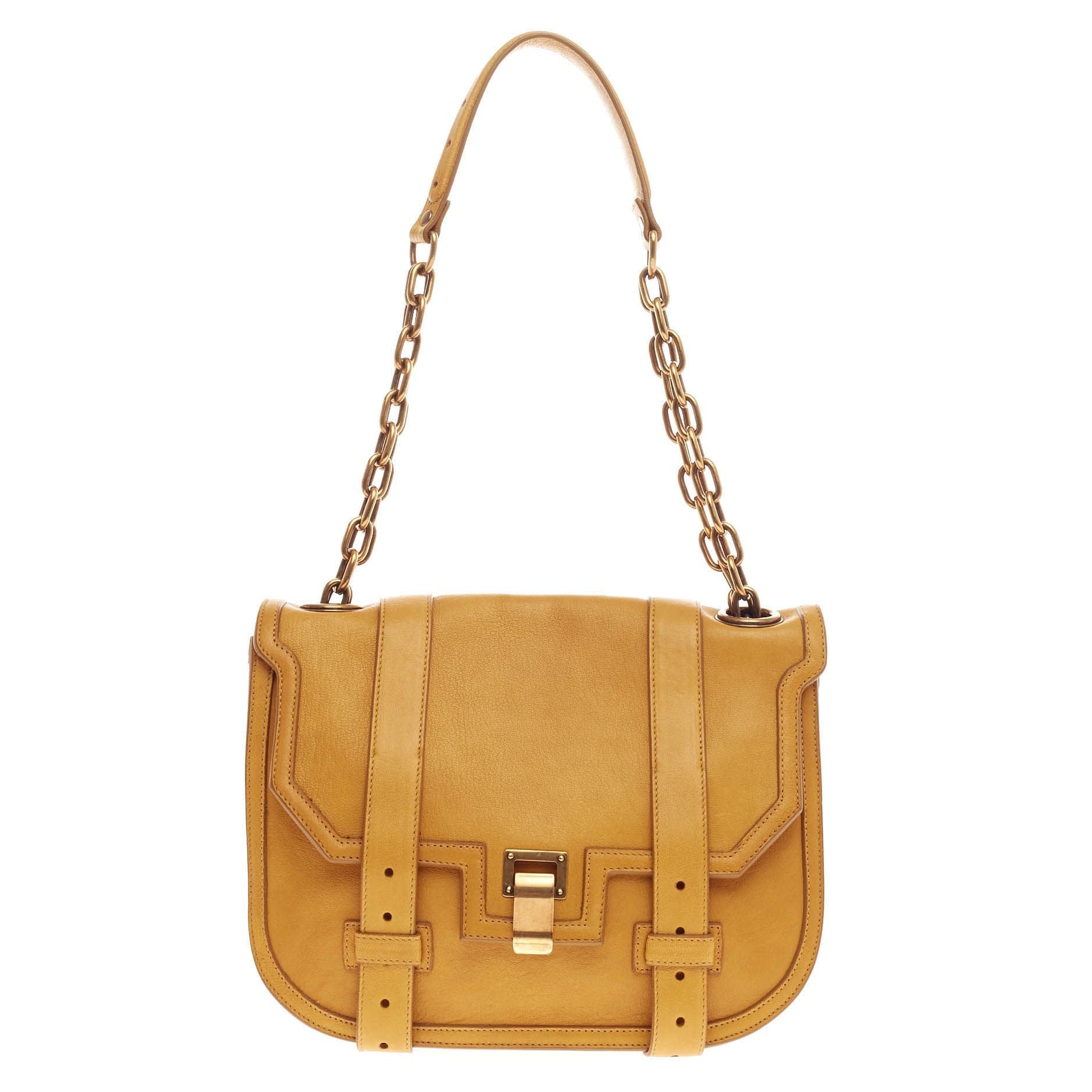 PS1 Chain Messenger Bag Leather Mini
