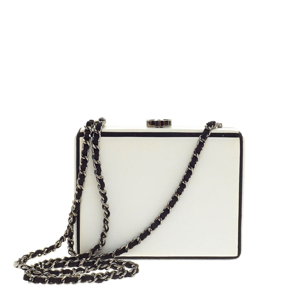 CC Box Clutch Lambskin Small