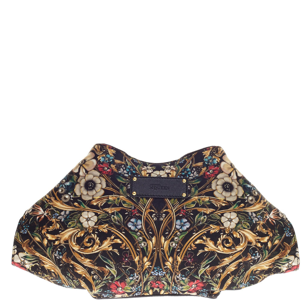 De Manta Clutch Print Textile Large