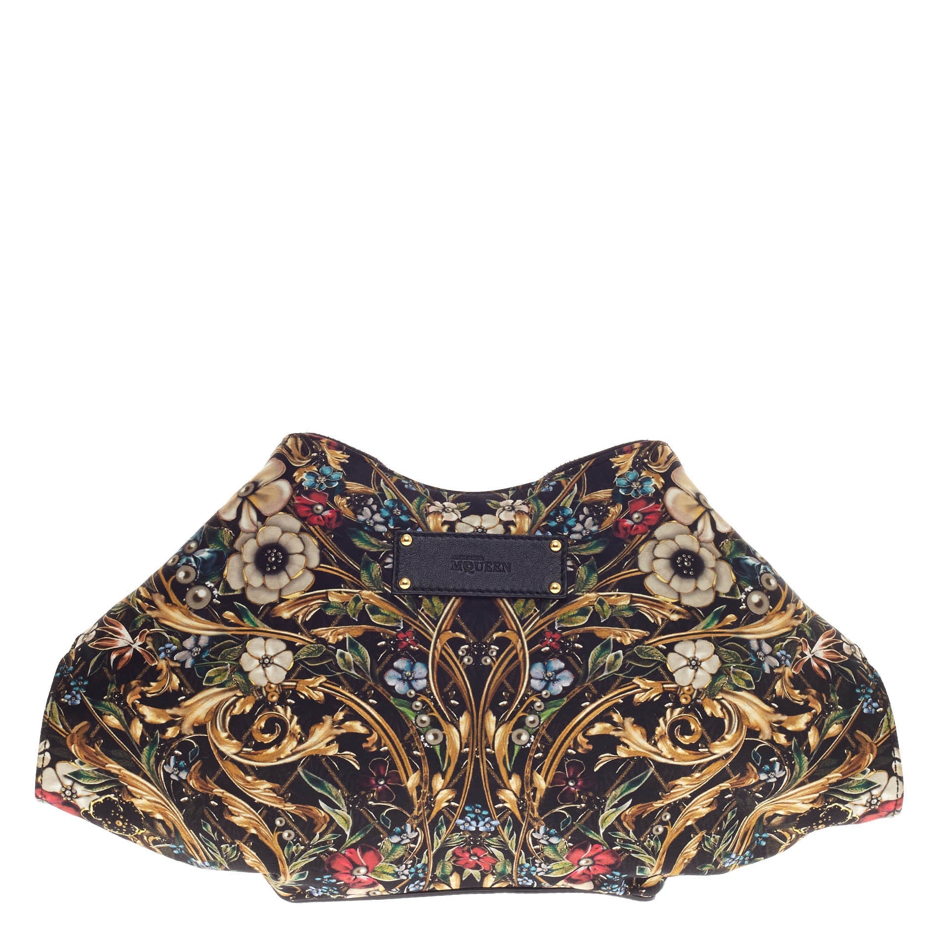 De Manta Clutch Print Textile Large