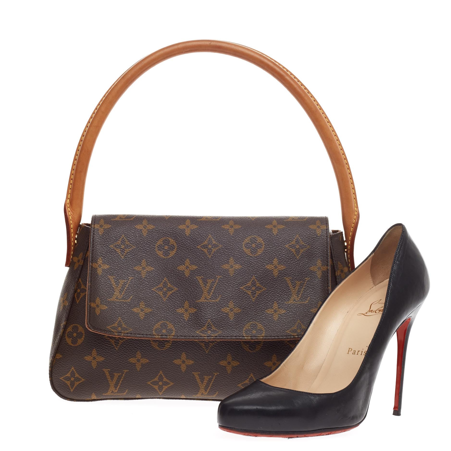 Looping Handbag Monogram Canvas Mini