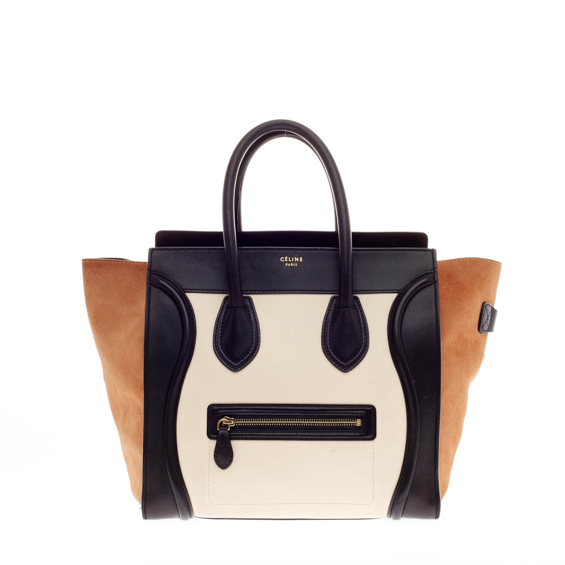 Luggage Handbag Tricolor Mini